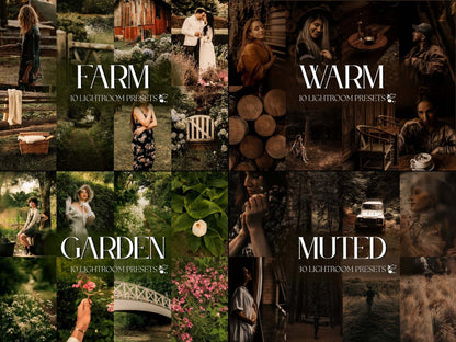 500+ COTTAGE Lightroom Preset BUNDLE